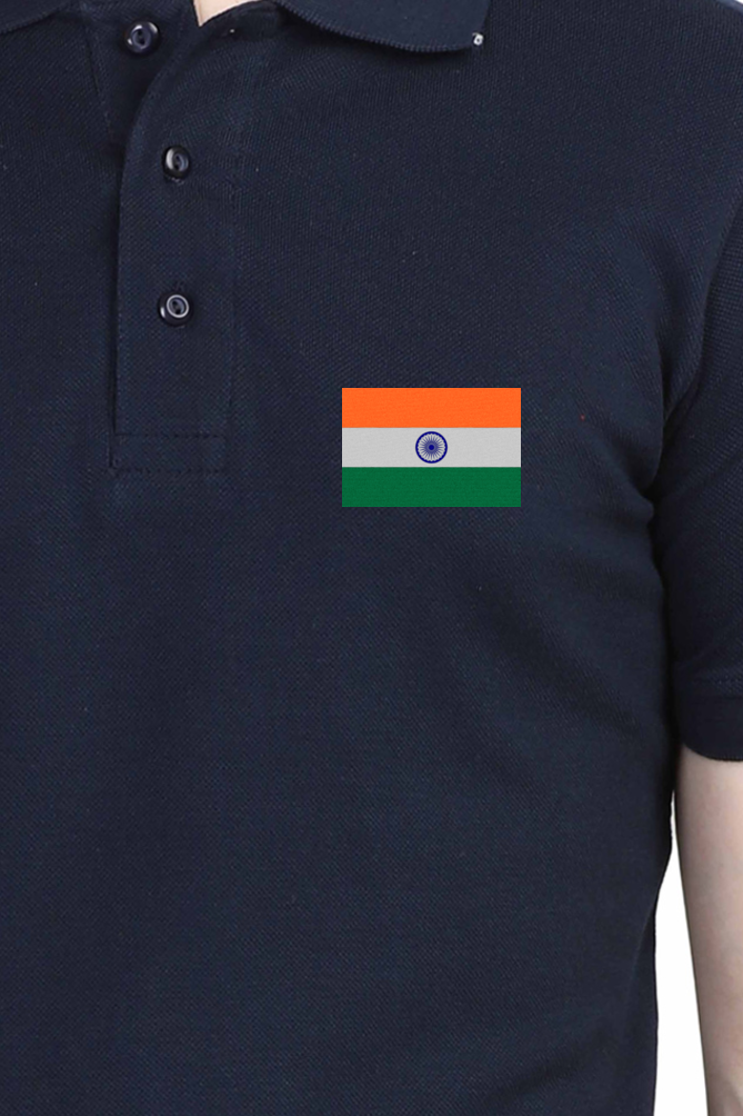 Indian flag 2024 polo t shirt