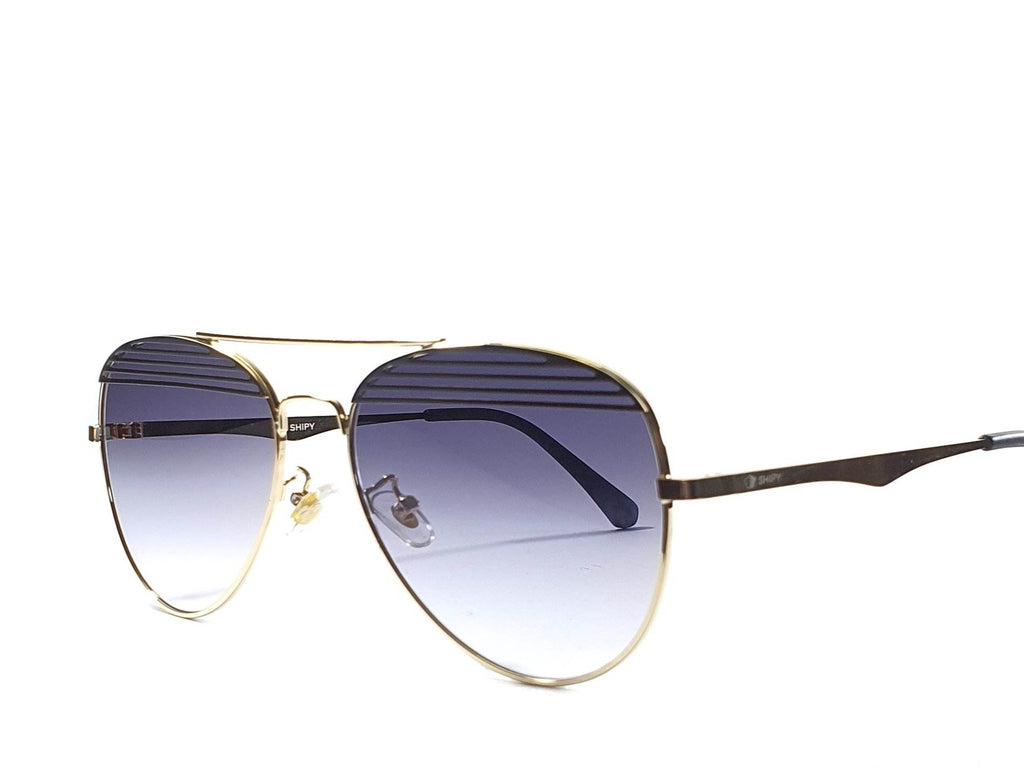 Aviator Kanye Metal Frame Gradient UV400 Sunglasses  Sunglasses by Shipy | aviators, Classic, golden, gradient, men, metal, SHIPY100JULY