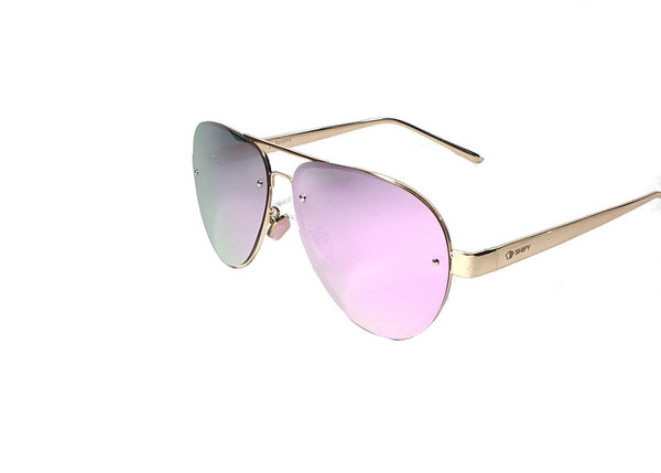 Fuschia Emerald Golden Frame UV400 Stylish Sunglasses  Sunglasses by Shipy | aviators, Classic, Durable, metal, SHIPY100JULY, Summer, women