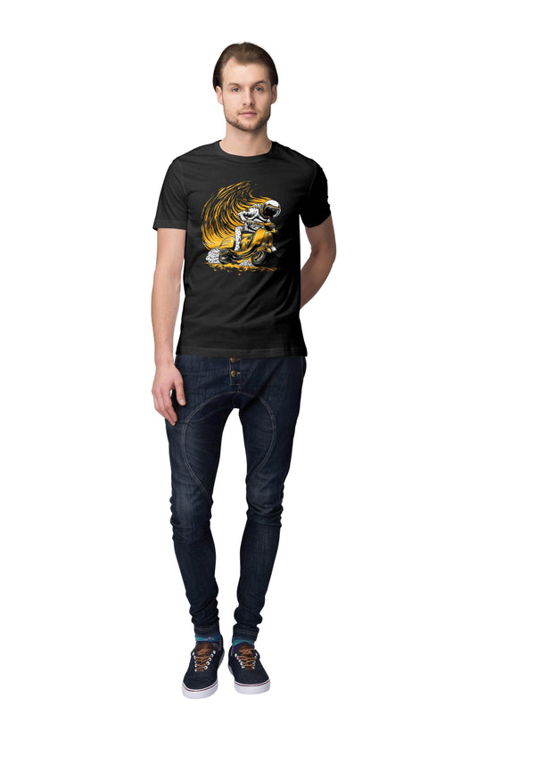 Astronaut Riding Vespa  T-Shirt by Shipy | Astronaut, Space, Vespa