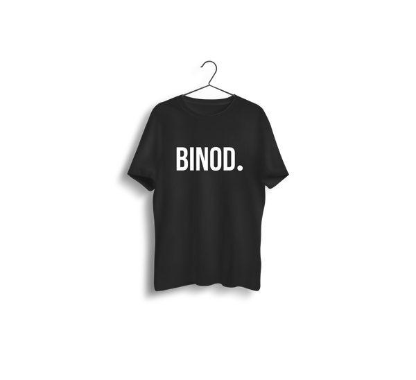 Binod  T-Shirt by Shipy | Memes, Pop Culture, Typography