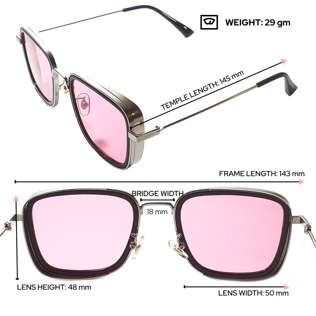 Carryminati pink deals sunglasses