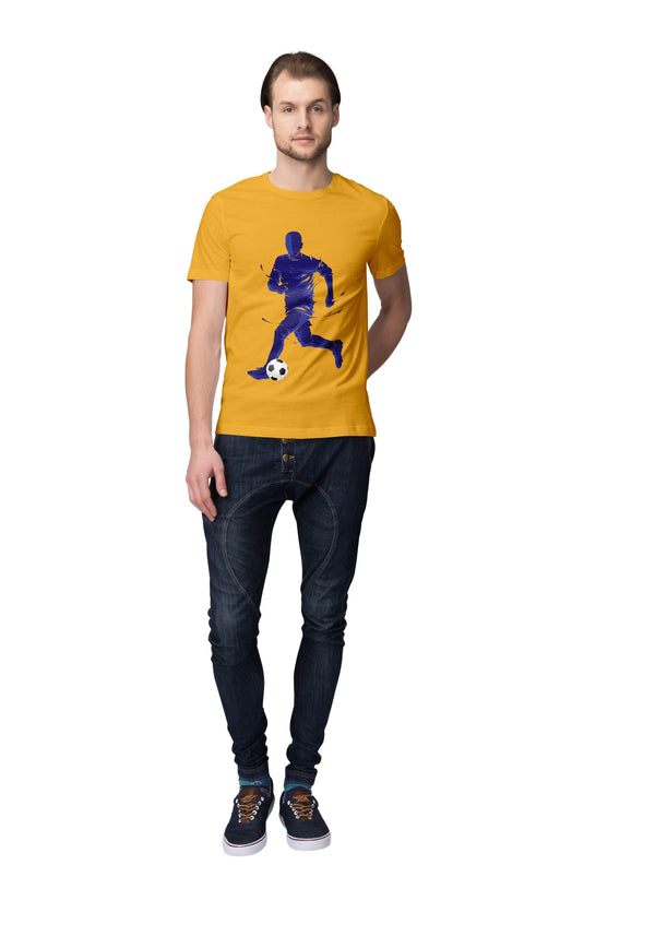 Playing Football  T-Shirt by Shipy | Football, Player, Silhouette, Sports