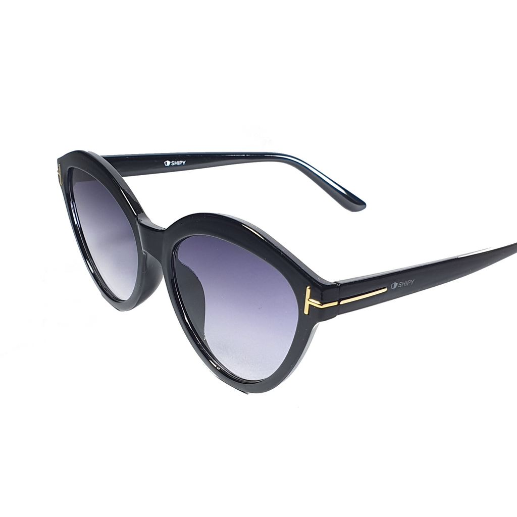 Lavender Kate UV400 Purple Gradient Lens Sunglasses  Sunglasses by Shipy | black, cat eye, Classic, dark, Durable, Glossy, gradient, Polycarbonate Frame, Purple, SHIPY100JULY, Summer, Vintage, women
