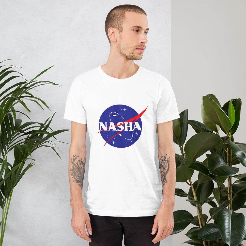 NASHA  T-Shirt by Shipy | NASA, Nasha, Pop Culture, Space, Typography