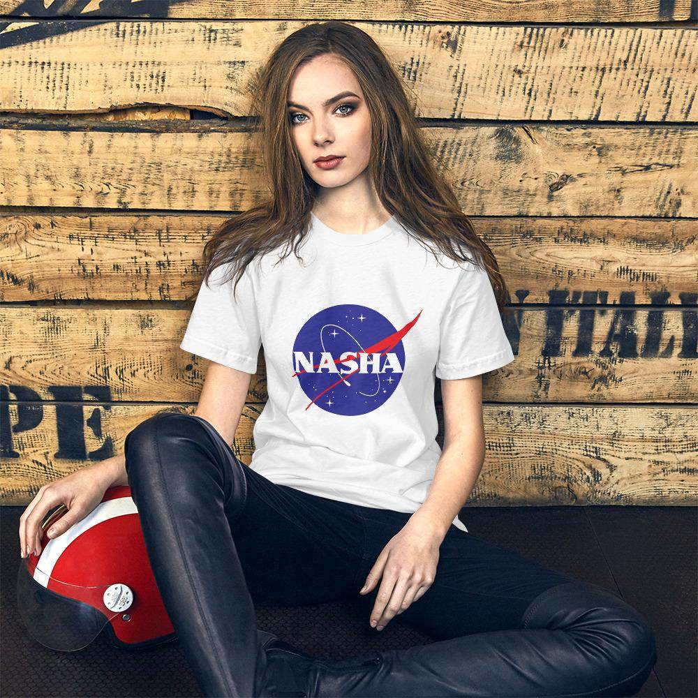 NASHA  Tops by Shipy | NASA, Nasha, Pop Culture, Space, Typography