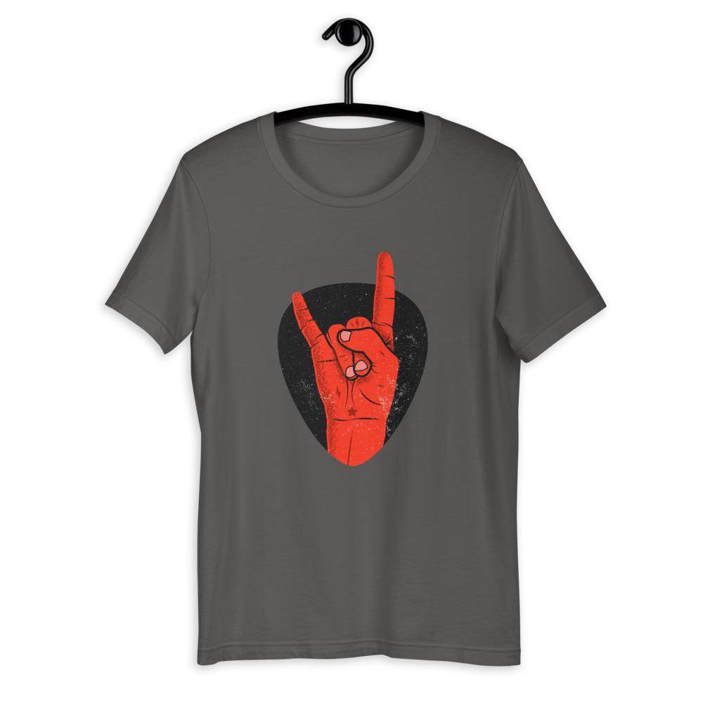 Rock On Plectrum  T-Shirt by Shipy | Art, Music, Pop Culture