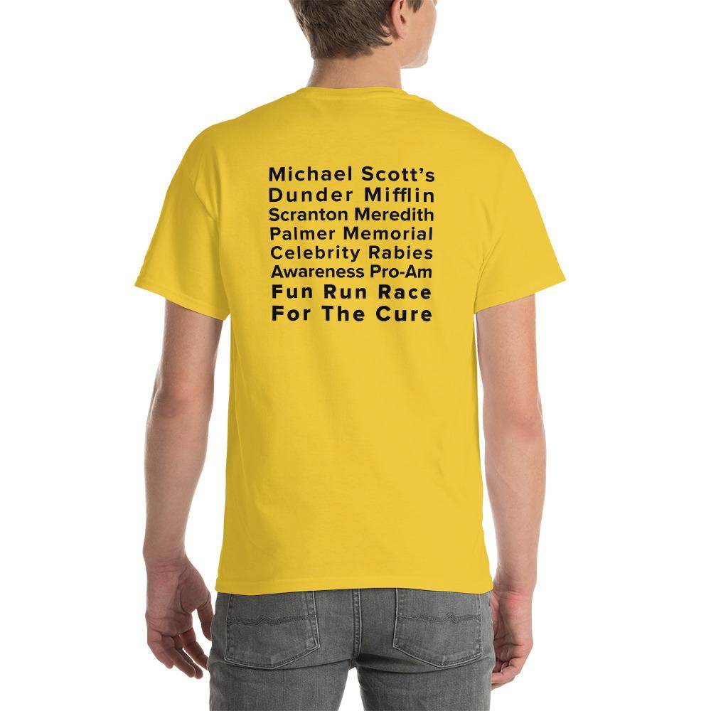 The office rabies fun run shirt clearance