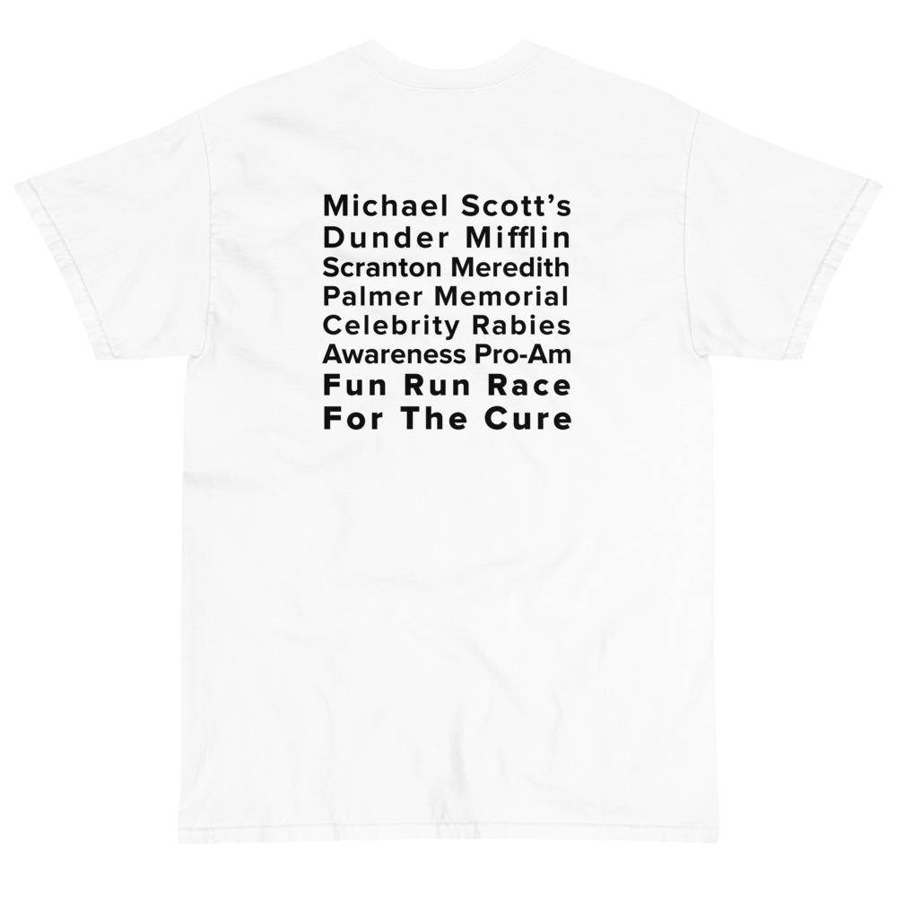 The Office Rabies Awareness Fun Run T Shirt Shipy