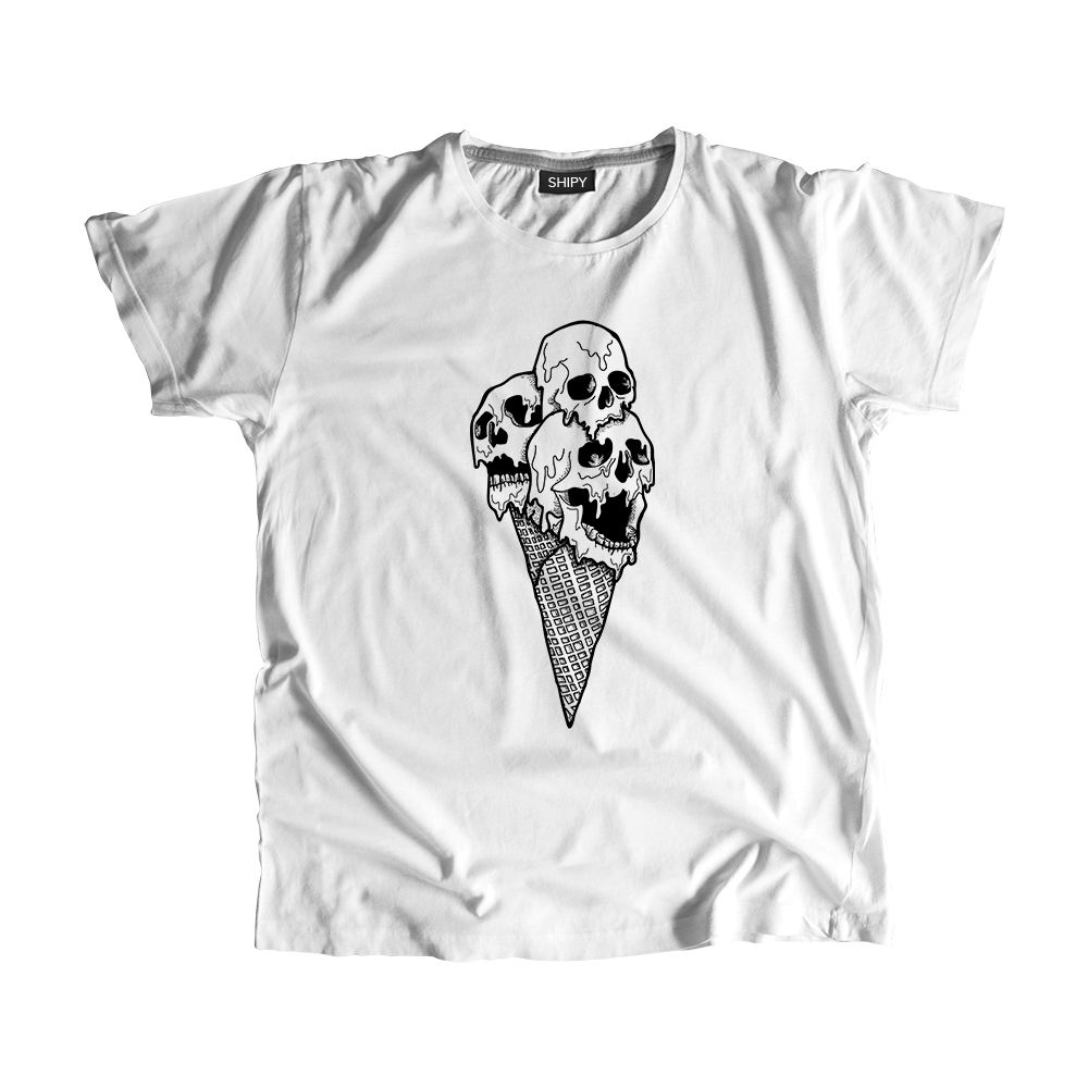 Scoops of Skull - T-Shirt - Shipy