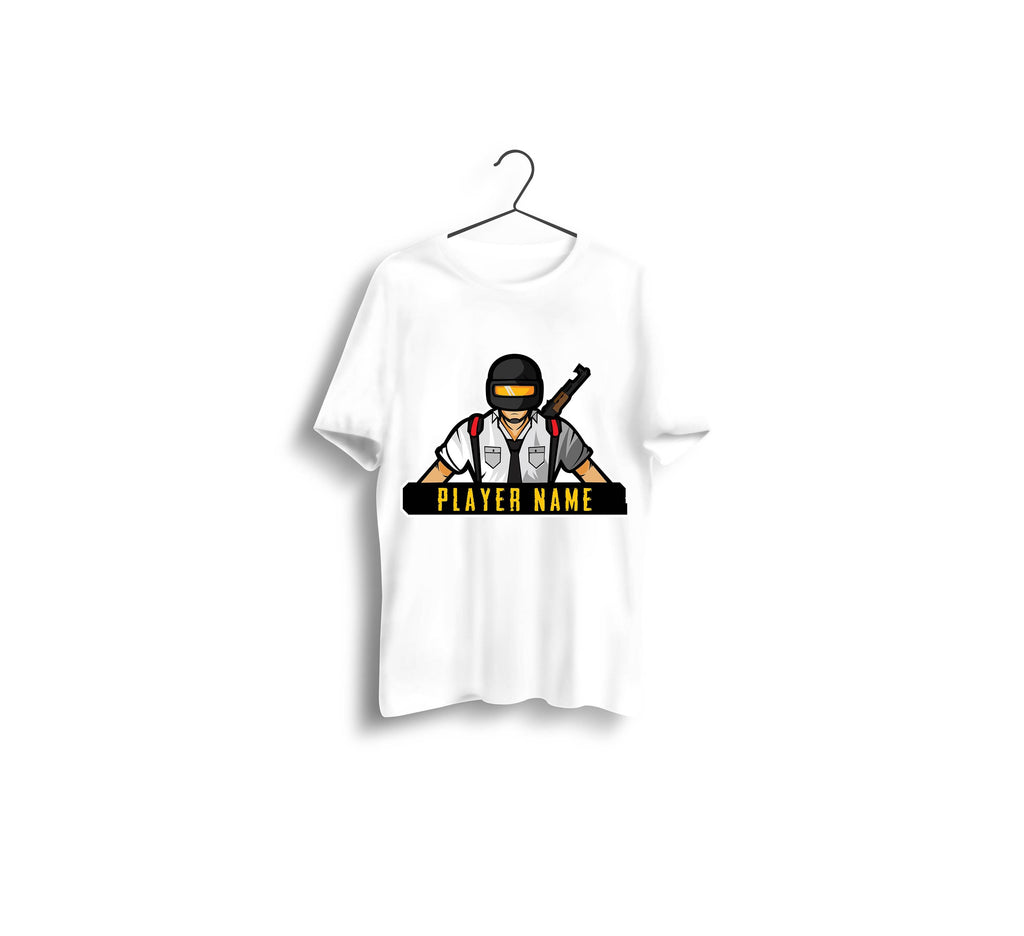 PUBG Gamer Custom Player Name T Shirt Shipy