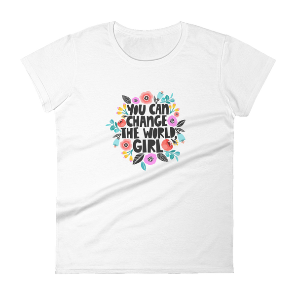 You can Change the World Girl - Tops - Shipy