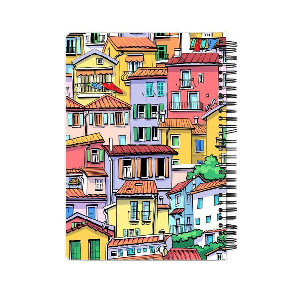 Step City  A5 Wiro Notebook by Shipy | Art, Doodle