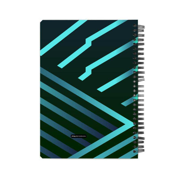 Future Tron  A5 Wiro Notebook by Shipy | Art, Geometric, Space