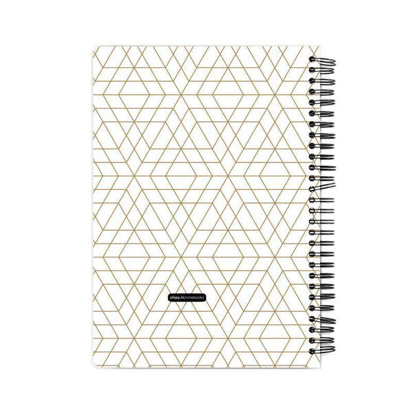 Mesh Gold  A5 Wiro Notebook by Shipy | Art, Geometric