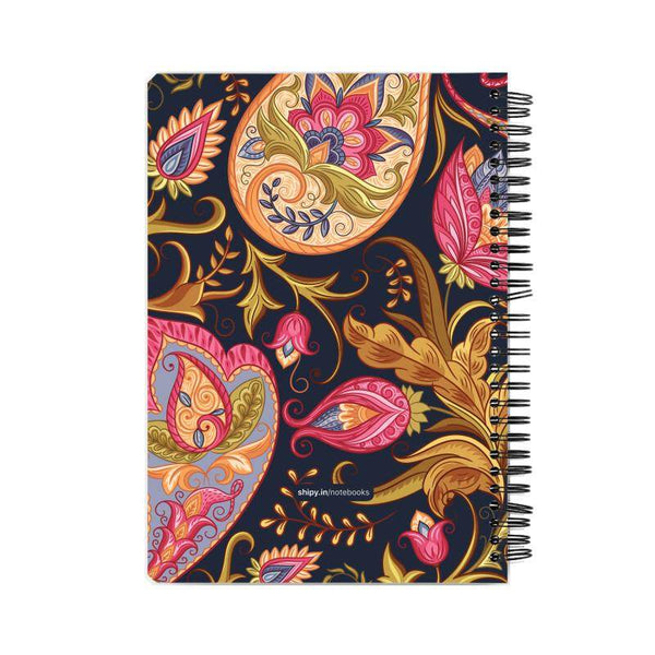 Persian Paisley  A5 Wiro Notebook by Shipy | Art, Doodle