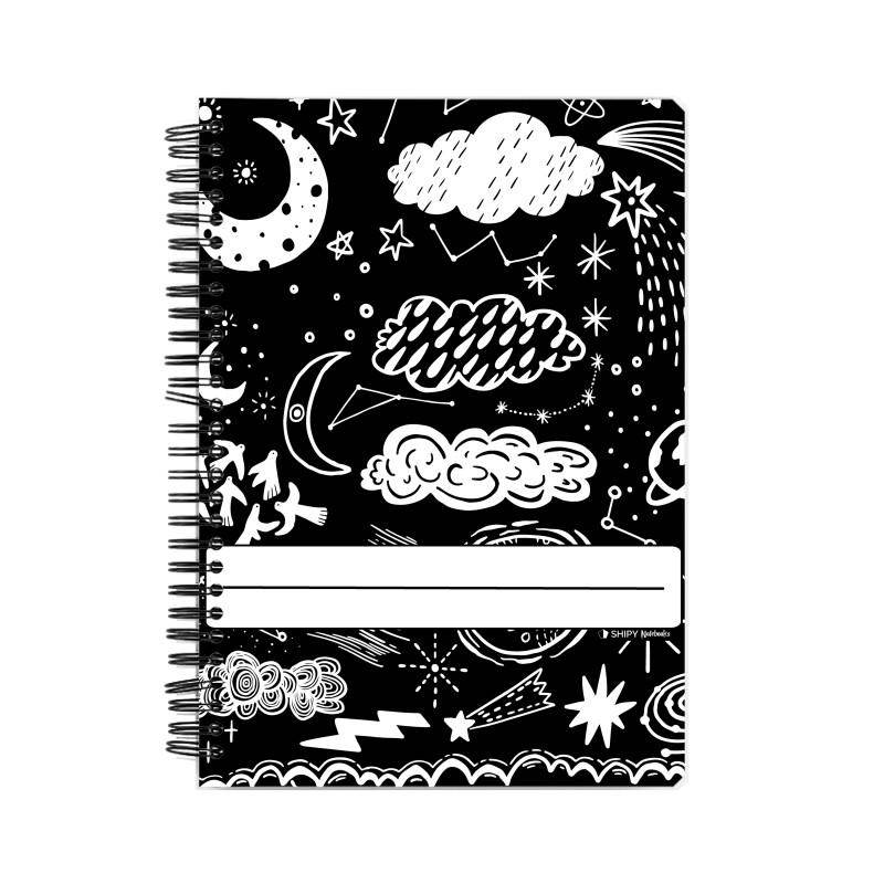 Doodles by Nature | A5 Wiro Notebook Shipy