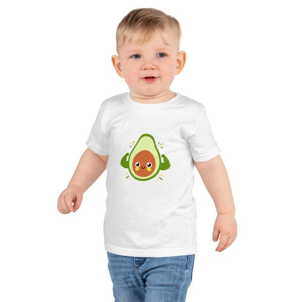 Strong Baby Avacado  Tee by Shipy | Art, Baby, Cute, Fruits, Summer