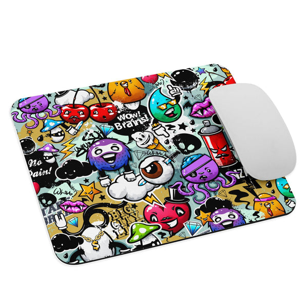 Bizarre Graffiti  Mouse Pads by Shipy | art, bizarre, graffiti