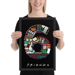 Set de 6 dados Friends - Merchandising Posters