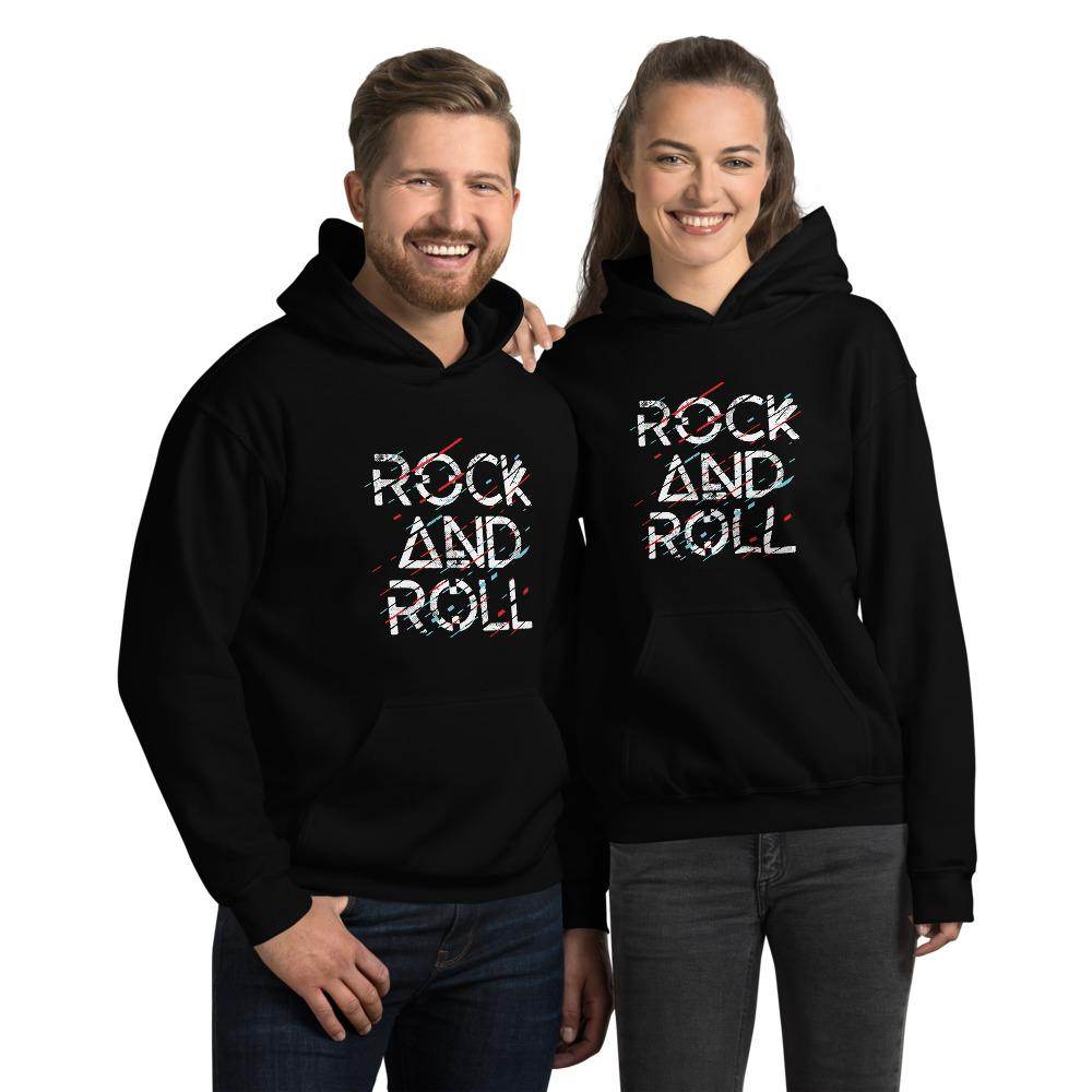 Rock And Roll  Hoodies by Shipy | Music, Typography