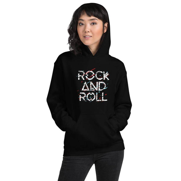 Rock And Roll  Hoodies by Shipy | Music, Typography