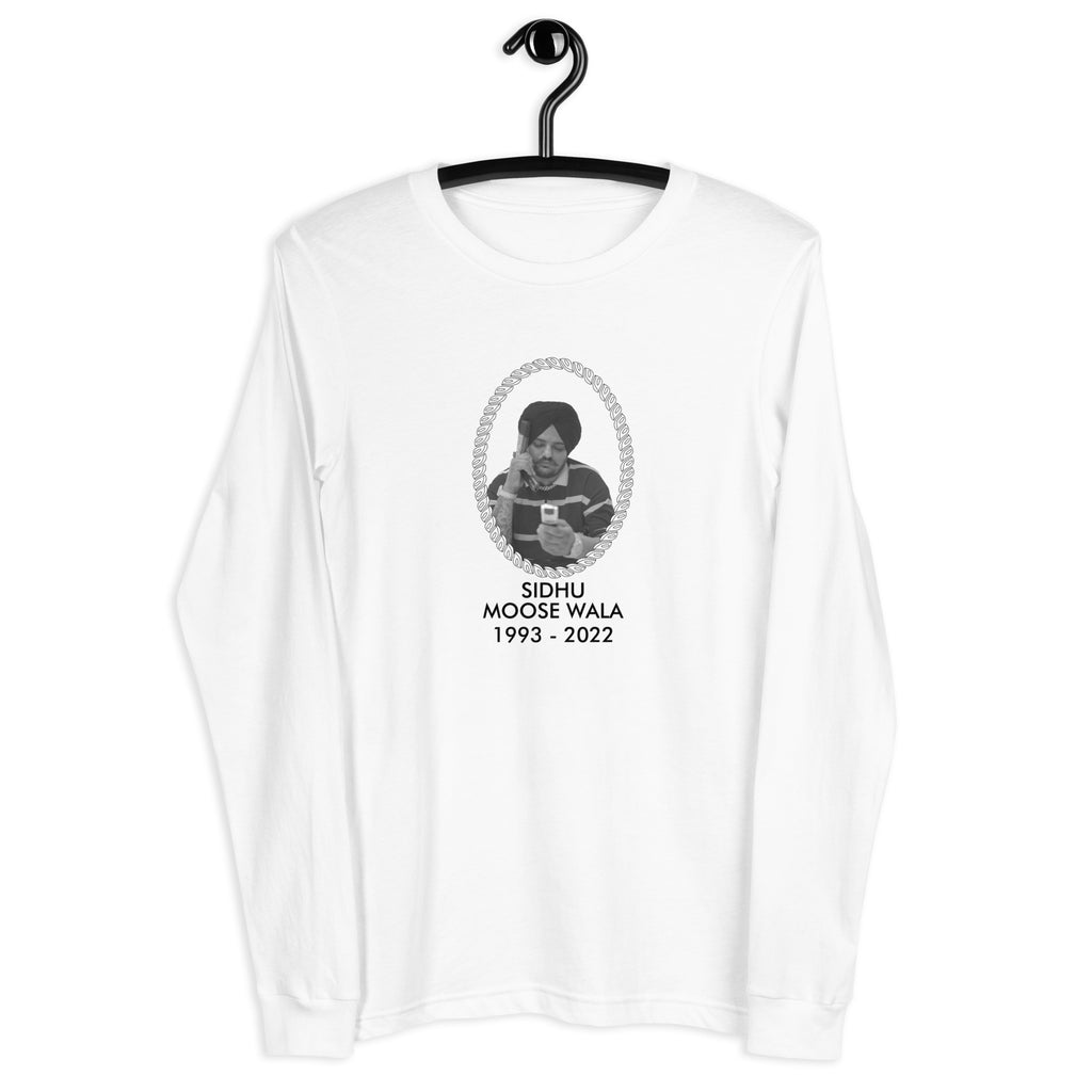Sidhu Moose wala Tribute: RIP 1993-2022 Black Cotton Oversized T-Shirt –  Bwolves.com