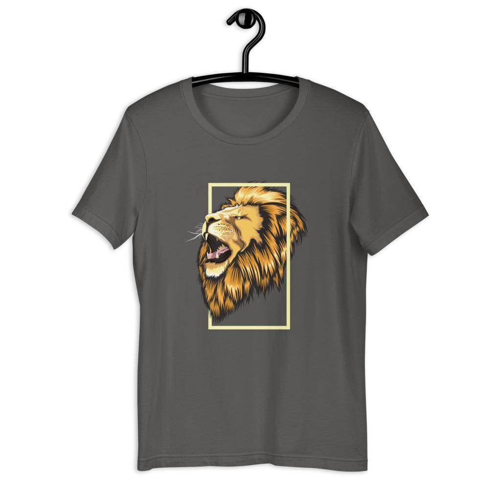 Lion Logo'd Flag T | King of the Jungle