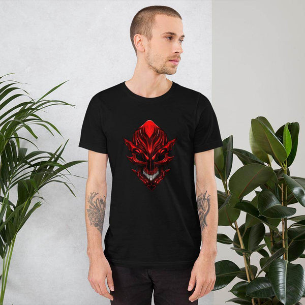 Evil Skull  T-Shirt by Shipy | Demon, Skulls