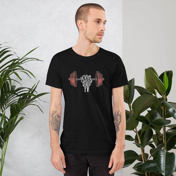 Lift till Death  T-Shirt by Shipy | Gym & Active Wear, Skulls, Sports