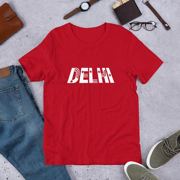 Delhi - Connections  T-Shirt by Shipy | Cities, India, Typography