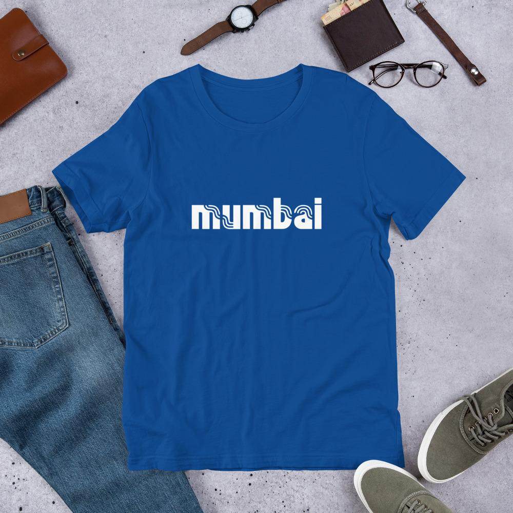 Mumbai - Sea City  T-Shirt by Shipy | Cities, Typography