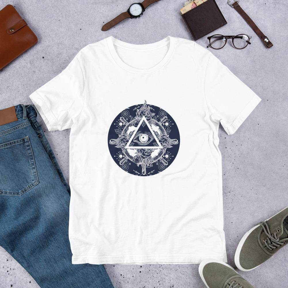 Illuminati - Eye Sees All  T-Shirt by Shipy | Illuminati, Pop Culture
