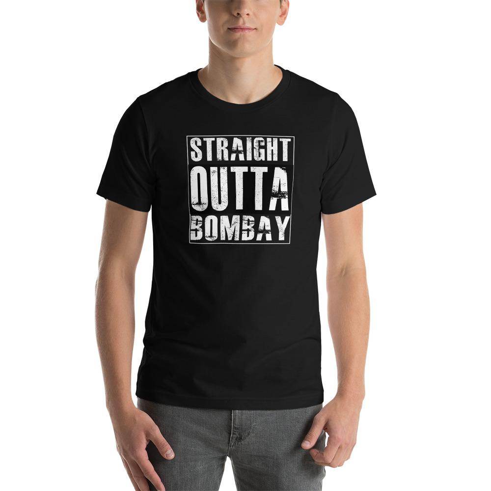 Straight Outta Bombay  T-Shirt by Shipy | Cities, Mumbai, Pop Culture, Straight Outta Compton, Typography