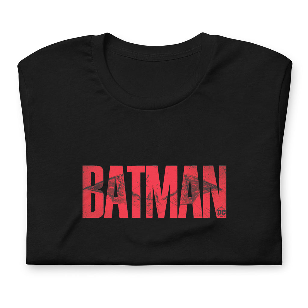 DC Comics Batman Distressed Logo Evolution Adults T-Shirt – Character.com