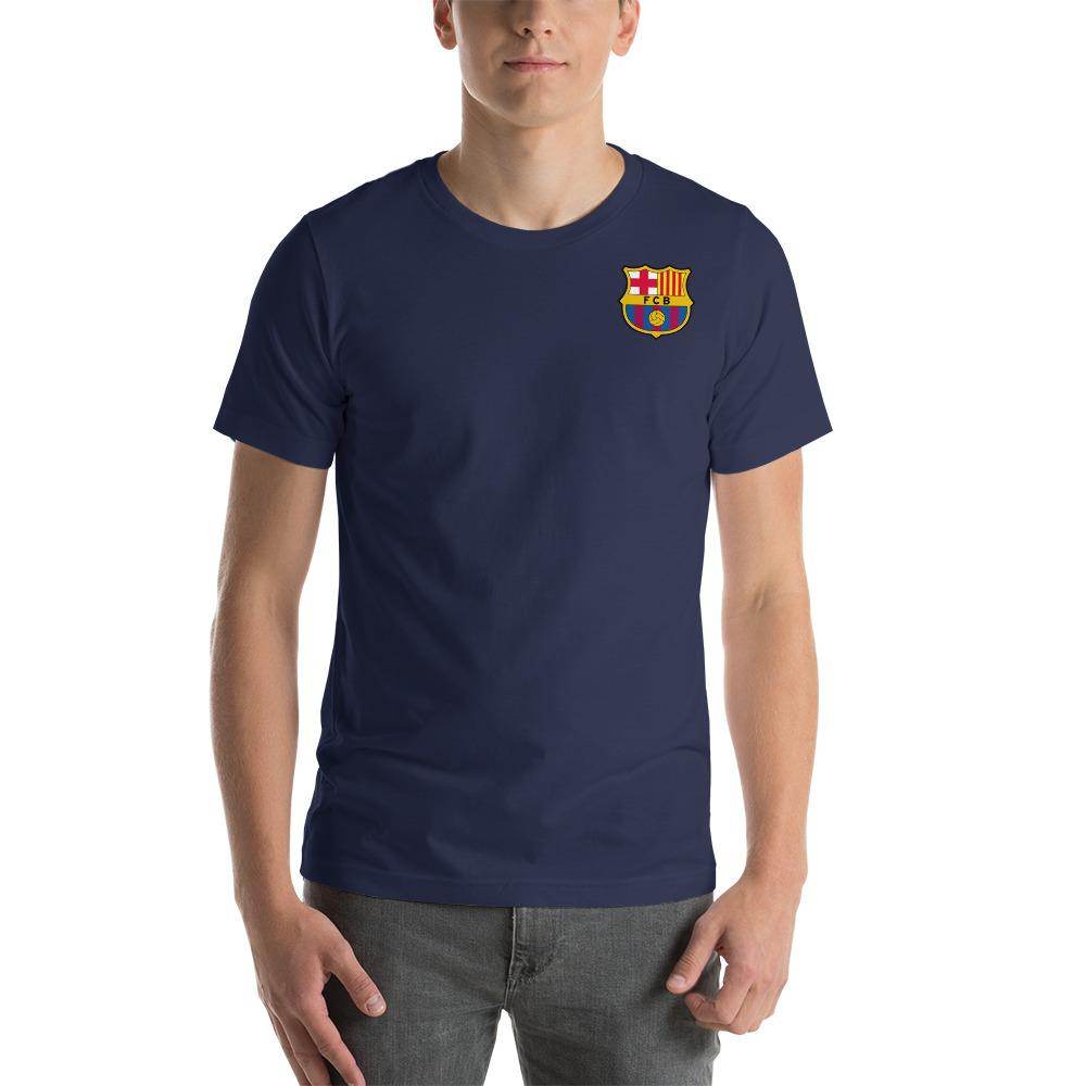 Barcelona (Barça) FCB Crest  T-Shirt by Shipy | Crest, Football, Sports