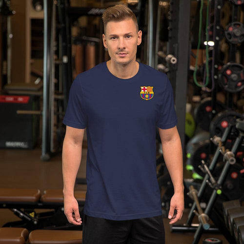 Barcelona (Barça) FCB Crest  T-Shirt by Shipy | Crest, Football, Sports