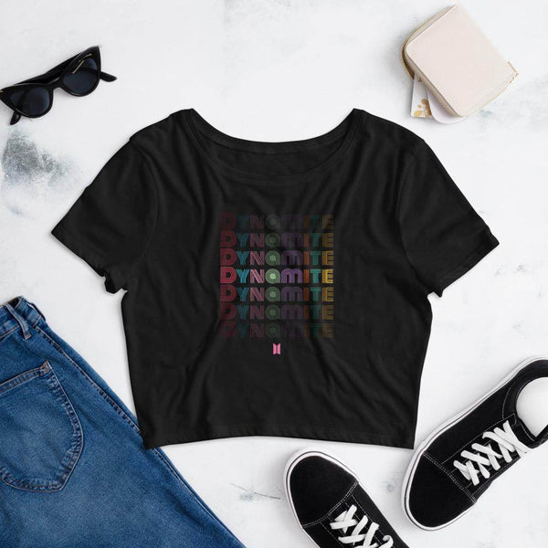 BTS - Dynamite  Crop Top by Shipy | BTS, BTS Merch, Dynamite, kpop, Music