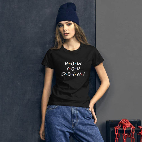 How You Doin?  Tops by Shipy | FRIENDS, Pop Culture, TV Shows, Typography