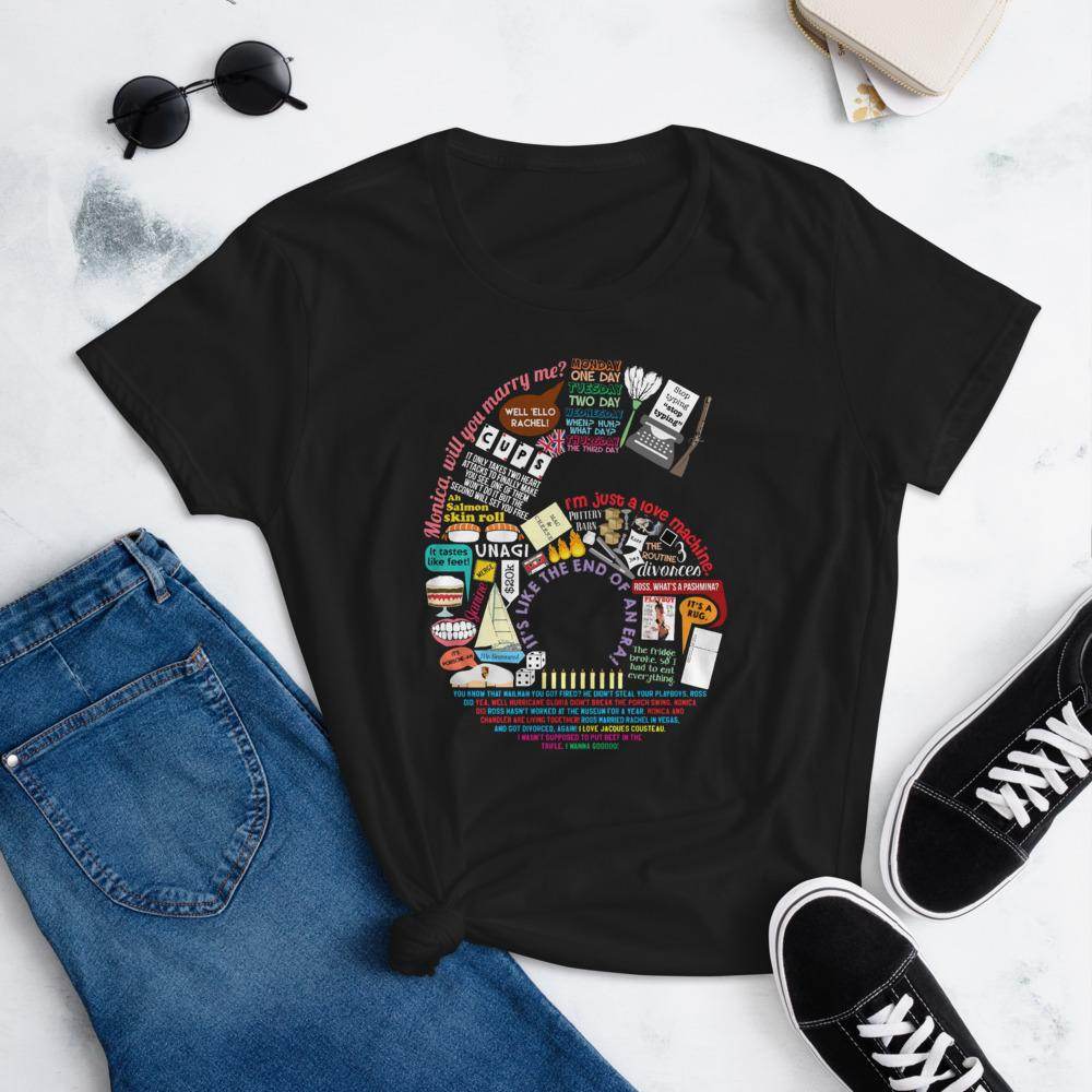 The World of 6 FRIENDS  Tops by Shipy | Chandler, FRIENDS, Joey, Pop Culture, TV Shows, Typography