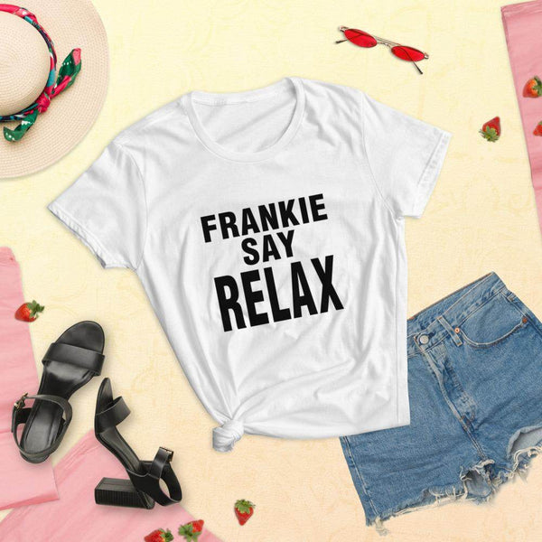 FRIENDS - Frankie Say Relax  Tops by Shipy | FRIENDS, Pop Culture, TV Shows, Typography