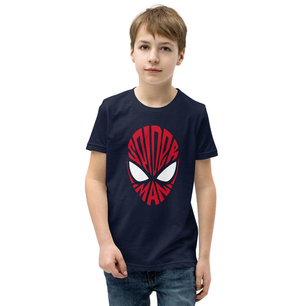 Spider Man - Mask Lettering - Tee - Shipy