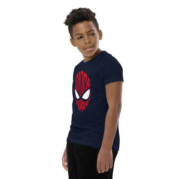 Spider Man - Mask Lettering - Tee - Shipy